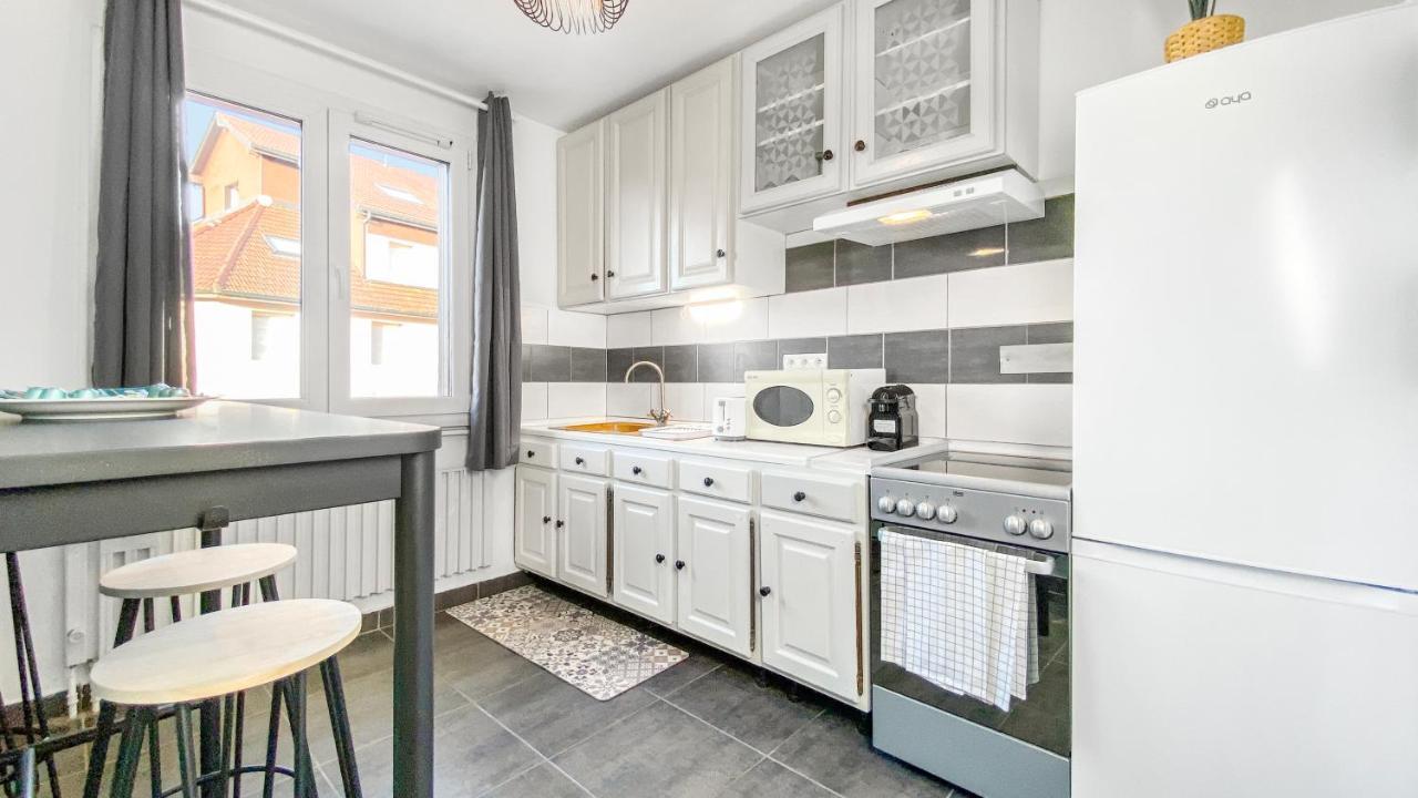 Homey Coloc Goodlife - Colocation Moderne - Chambres Privees - Wifi Et Netflix - Au Pied Du Tram Pour Geneve Ambilly Exterior foto