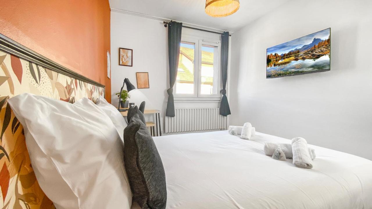 Homey Coloc Goodlife - Colocation Moderne - Chambres Privees - Wifi Et Netflix - Au Pied Du Tram Pour Geneve Ambilly Exterior foto
