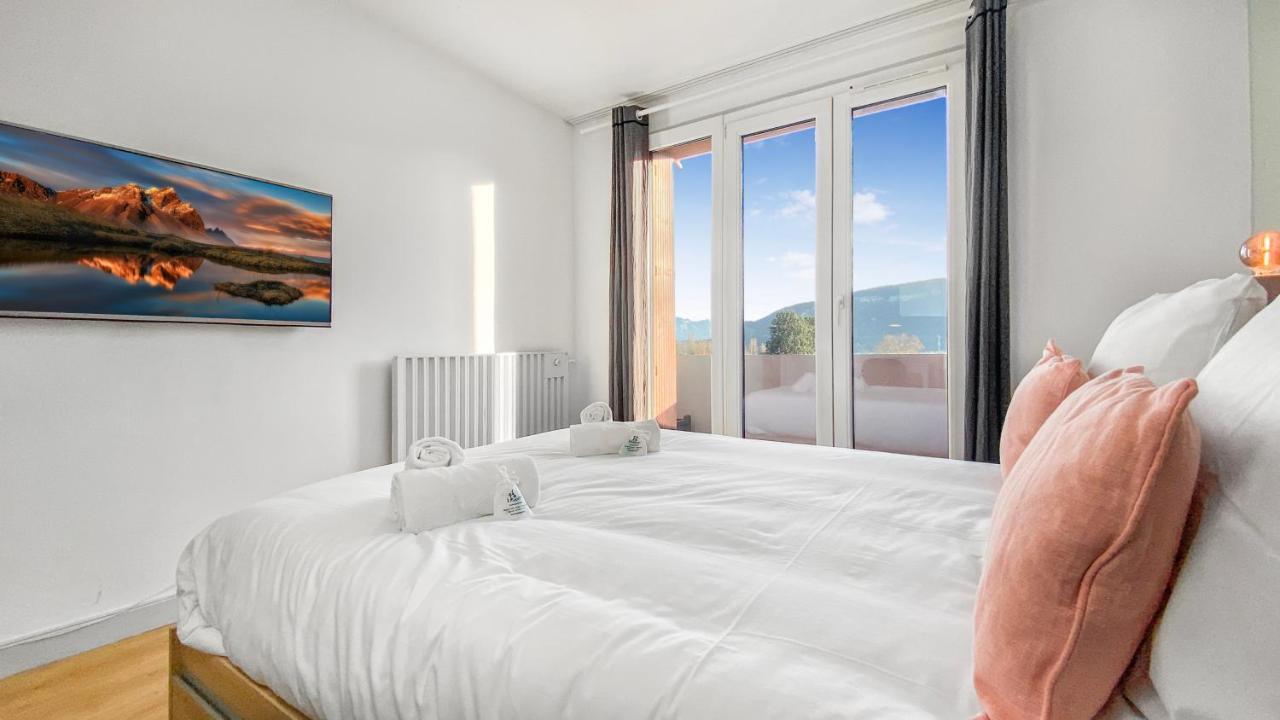 Homey Coloc Goodlife - Colocation Moderne - Chambres Privees - Wifi Et Netflix - Au Pied Du Tram Pour Geneve Ambilly Exterior foto